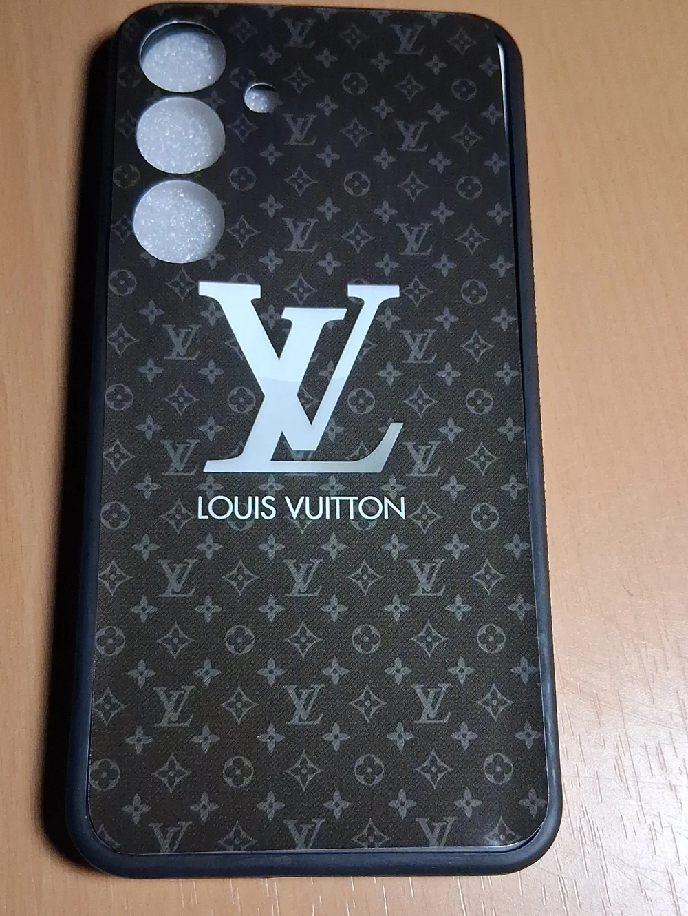 Louis Vuitton Black Monogram LV Logo Phone Case Galaxy S24